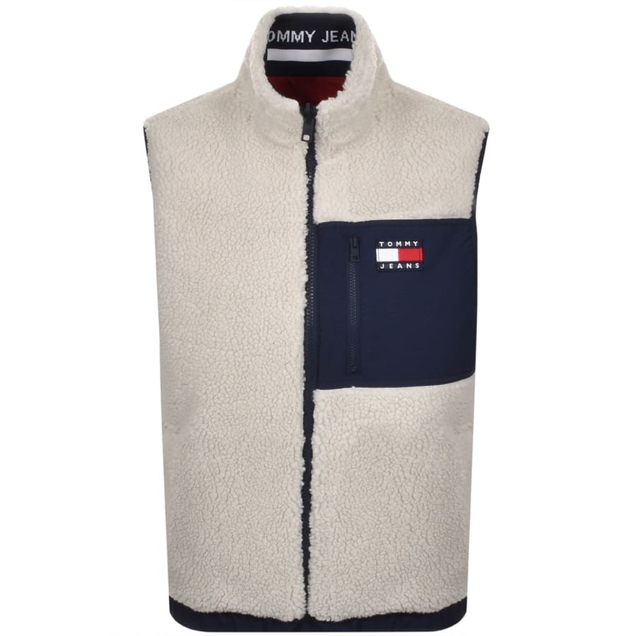Alternative Image for ProductTommy Jeans Reversible Retro Gilet Beige2